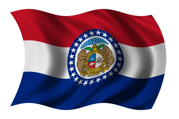Flag of Missouri — Stock Photo, Image