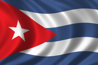 Küba Cumhuriyeti bayrağı