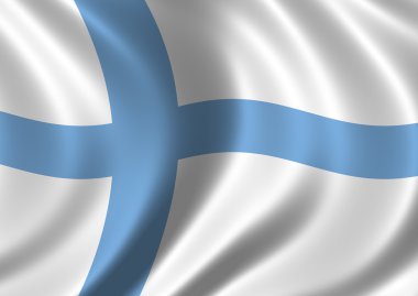 Flag of Finland clipart