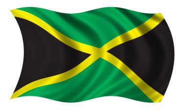 Flag of Jamaica clipart