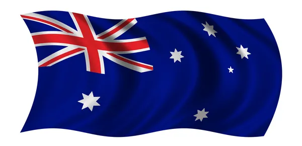 Ausztrál zászló — Stock Fotó