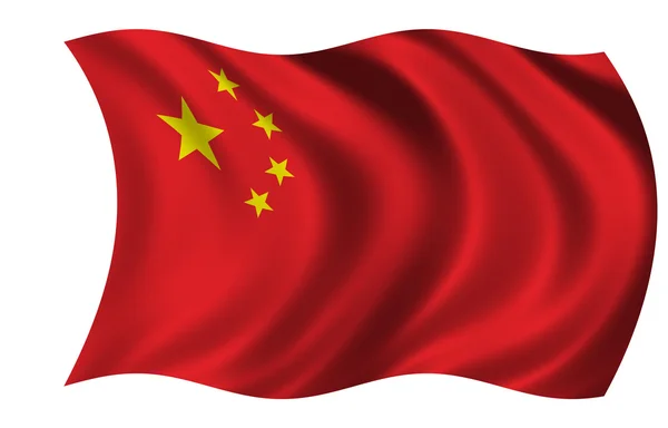 stock image Flag of China