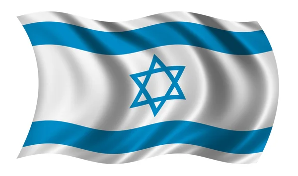 Bandera de Israel — Foto de Stock