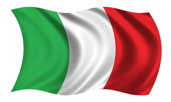 Drapeau de l'Italie — Photo