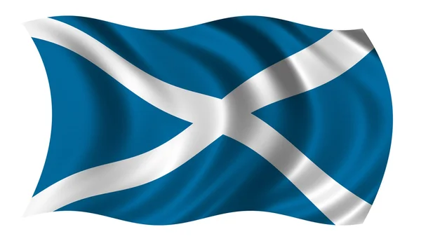 Flaga Szkocji — Zdjęcie stockowe
