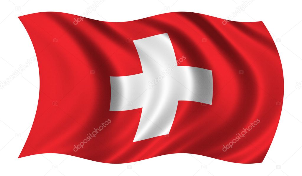 Флаг Switzerland Фото