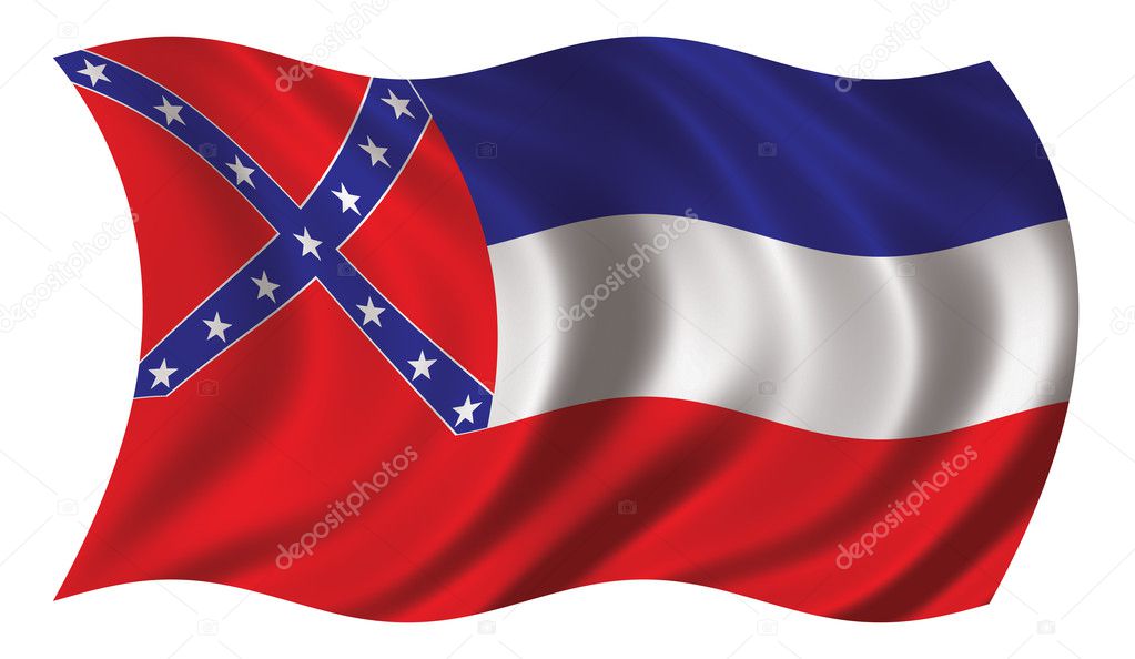 Flag of Mississippi — Stock Photo © creisinger 2824057