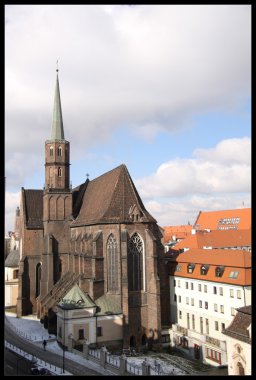 Church in Wroclaw clipart