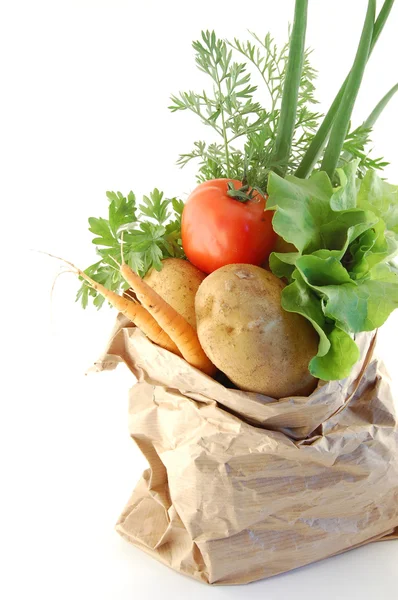 野菜の完全な袋 — ストック写真