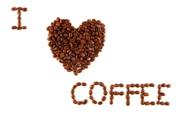 Me encanta el café. —  Fotos de Stock