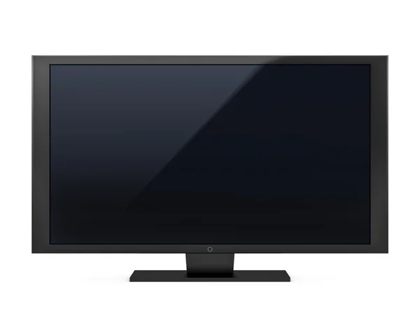 LCD tv plana — Fotografia de Stock