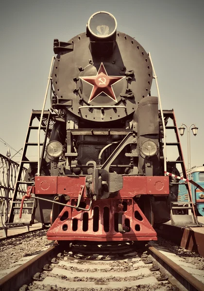 Parní vlak — Stock fotografie