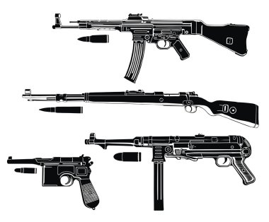 Germany guns clipart