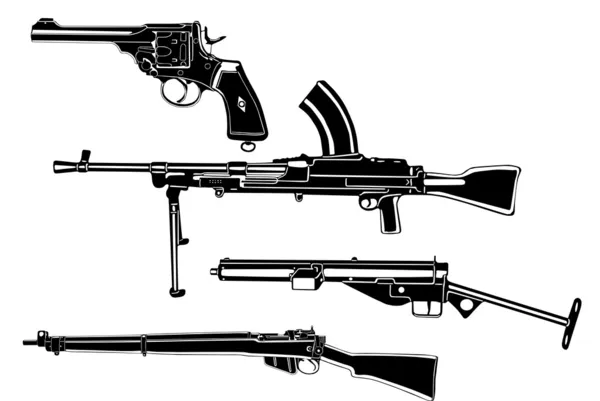Armes — Image vectorielle