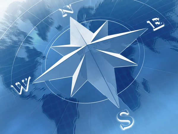 stock image Compass rose