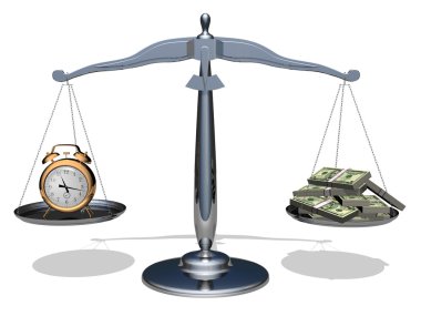 Time is money clipart