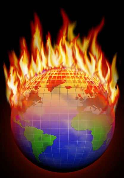 stock image Global warming