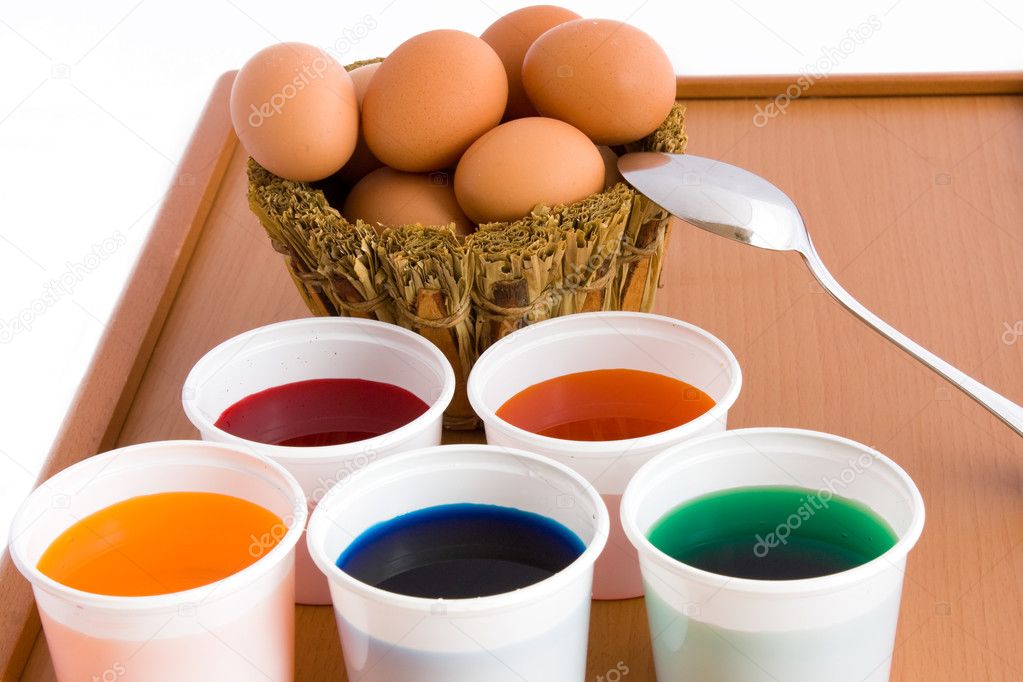 Eggs To Color