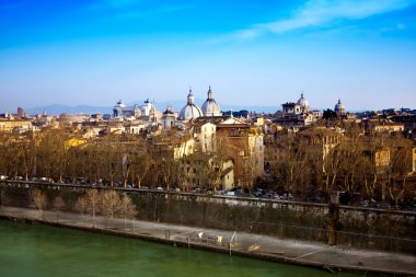 Rome - Lungotevere Tor Di Nona clipart