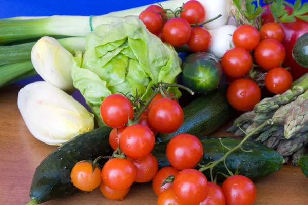 Биологические овощи — стоковое фото