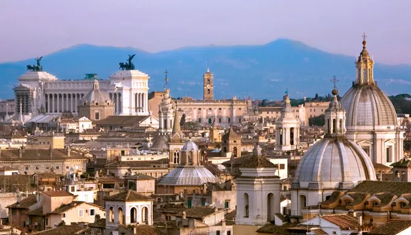 ローマのダウンタウン ロイヤリティフリーのストック写真