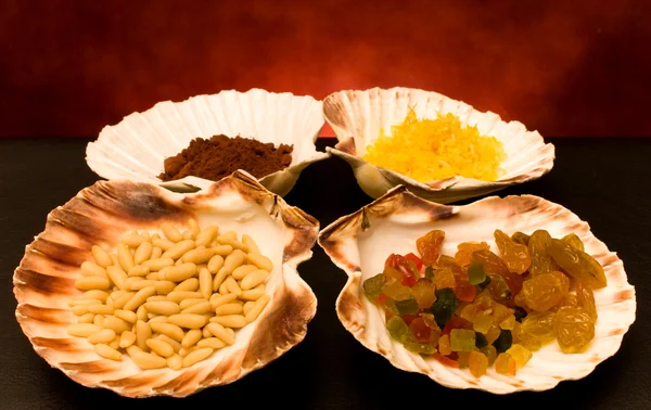 Dried Fruits And Spices — Stock Photo, Image