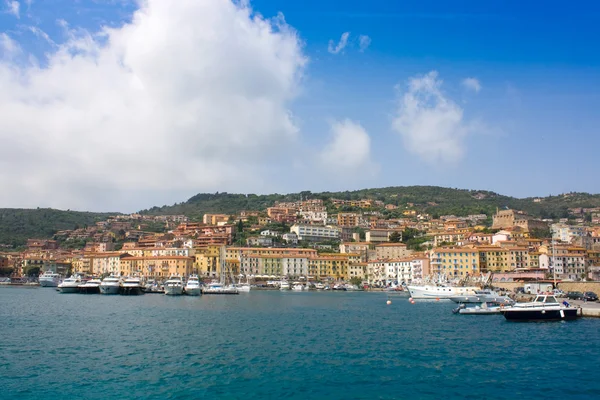 stock image Porto Santo Stefano From The Sea