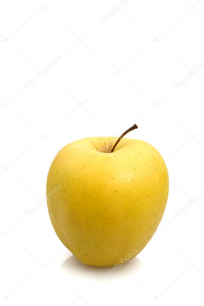 Yellow Apples Stock Photo - Download Image Now - Apple - Fruit