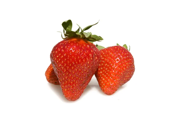 Erdbeeren Nahaufnahme — Stockfoto