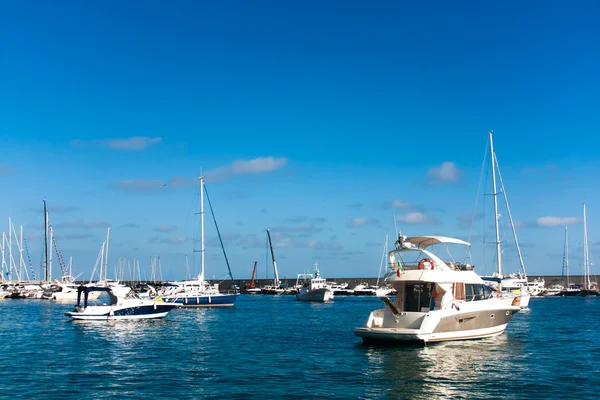 Boats In The Harbor — Stock Photo, Image