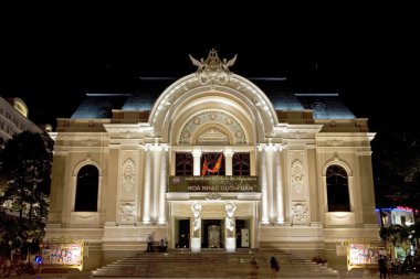 Night Sceneof Ho Chi Minh Mausoleum clipart