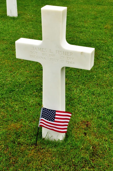 Normandy American Cemetery — Stock Photo, Image