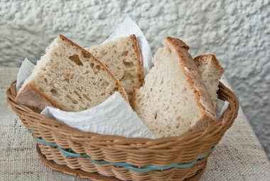 Fresh homemade bread clipart