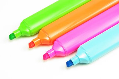 Highlighters clipart