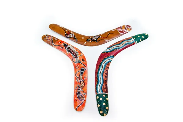 Australian boomerangs — Stock Photo, Image