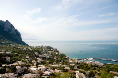 panoramik Capri, İtalya