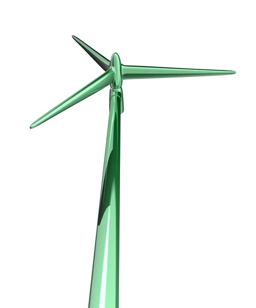 3D-wind turbine molen — Stockfoto