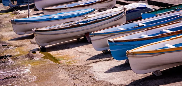 stock image Boats in Capry, Italy