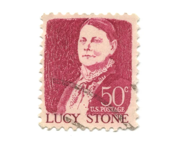 Old postage stamps from USA - Lucy Stone – Stock Editorial Photo ...