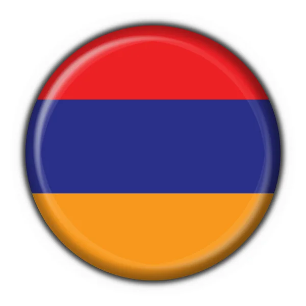 Ermeni düğme bayrak yıldız şekli — Stok fotoğraf