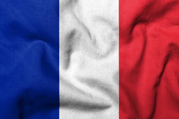 3D Flagge von Frankreich — Stockfoto