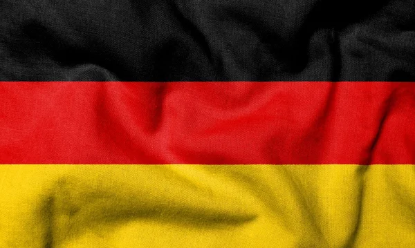 3D vlajka Německa — Stock fotografie