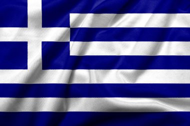 Yunanistan saten 3D bayrağı