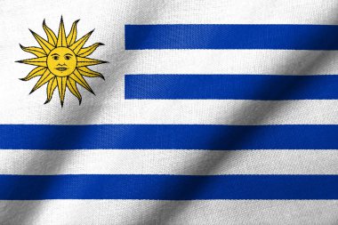 uruguay sallayarak 3d bayrağı