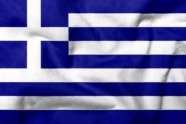 Bandera 3D de Greece —  Fotos de Stock
