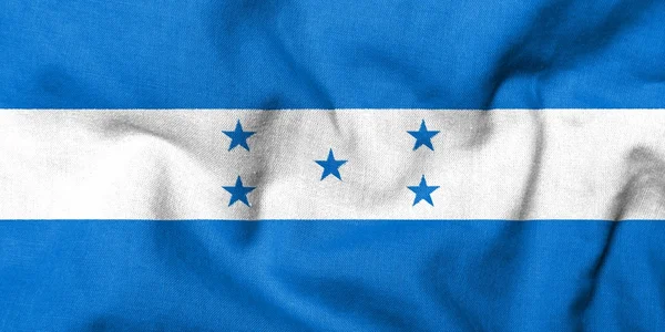 3D flaga Hondurasu — Zdjęcie stockowe