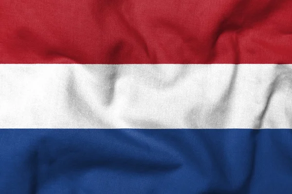 3d Flagge der Niederlande — Stockfoto