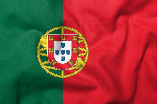 3d 国旗的葡萄牙3D flagga portugal — Stockfoto