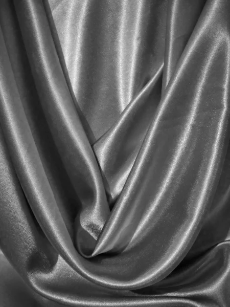 官能的な滑らかなグレー サテン — ストック写真