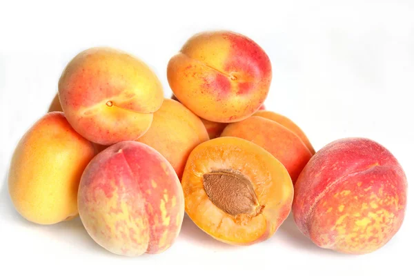 Абрикоси, персики і — стокове фото